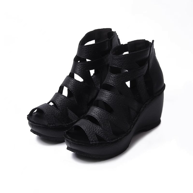 dwarves2545-1 Sandals 5.5 Black