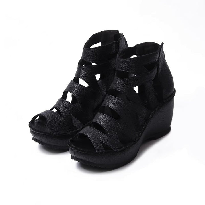 dwarves2545-1 Sandals 5.5 Black