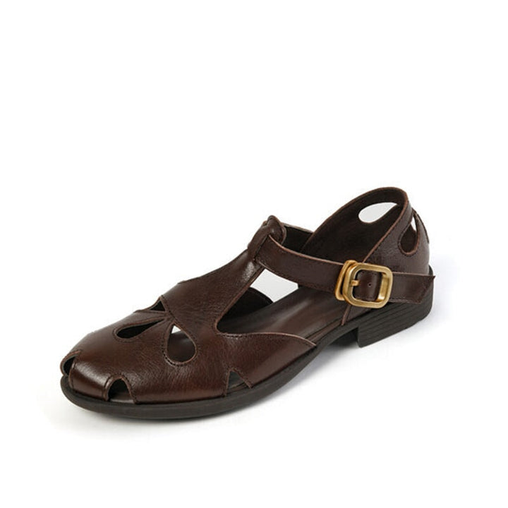 dwarves2553-2 Sandals 5 Coffee