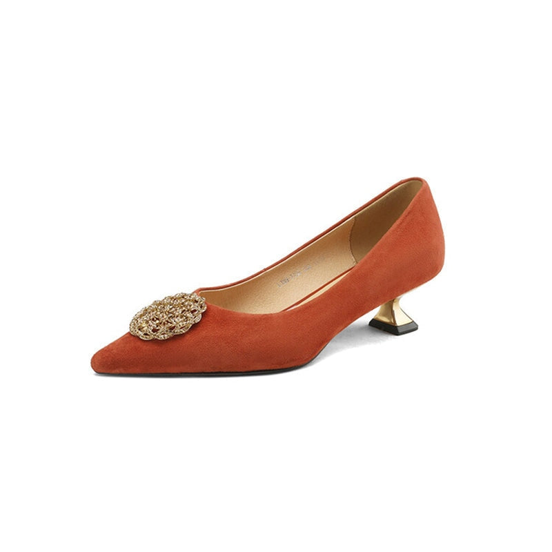 dwarves2561-3 Pumps 5.5 Red