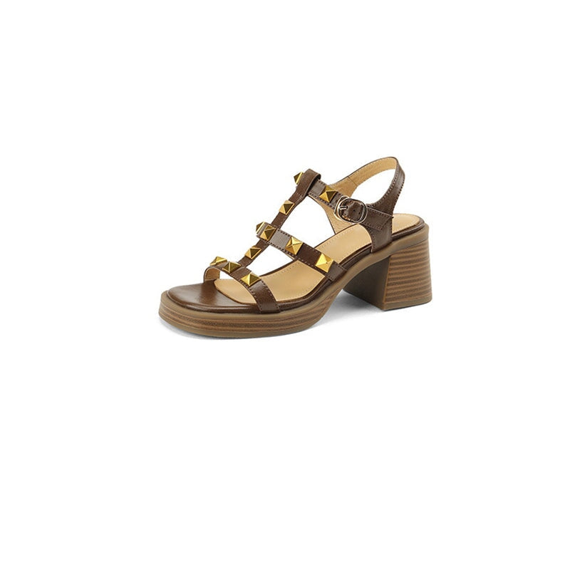 dwarves2580-2 Sandals 5 Brown