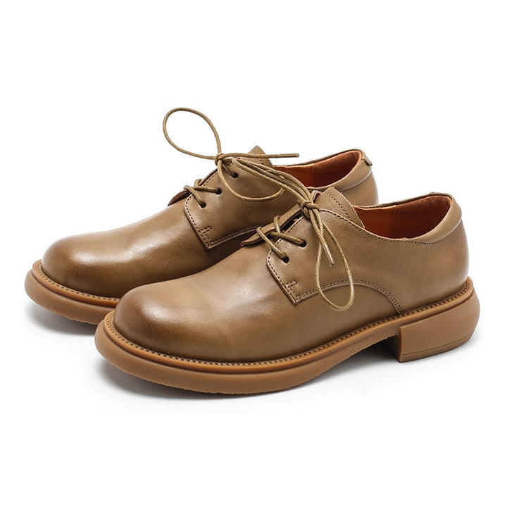 dwarves2592-2 Oxfords &amp; Tie 5.5 Khaki
