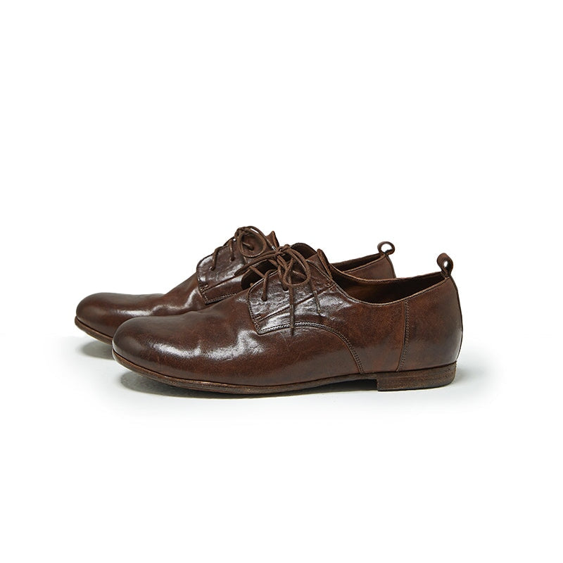 dwarves2608-1 Oxfords &amp; Tie 5.5 Coffee