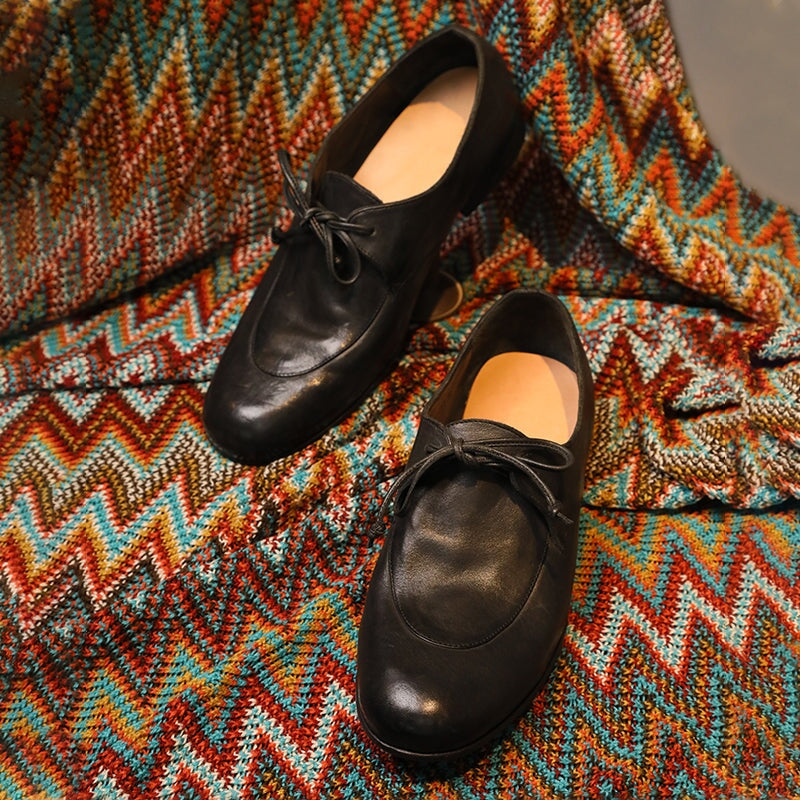 dwarves2610-2 Oxfords &amp; Tie 5.5 Black