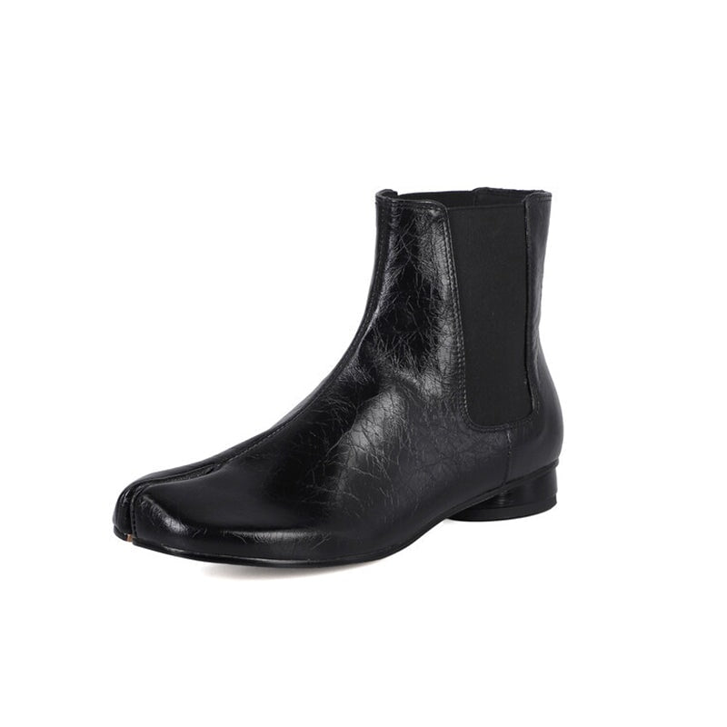 dwarves2615-11 boots 5.5 Black Short Plush