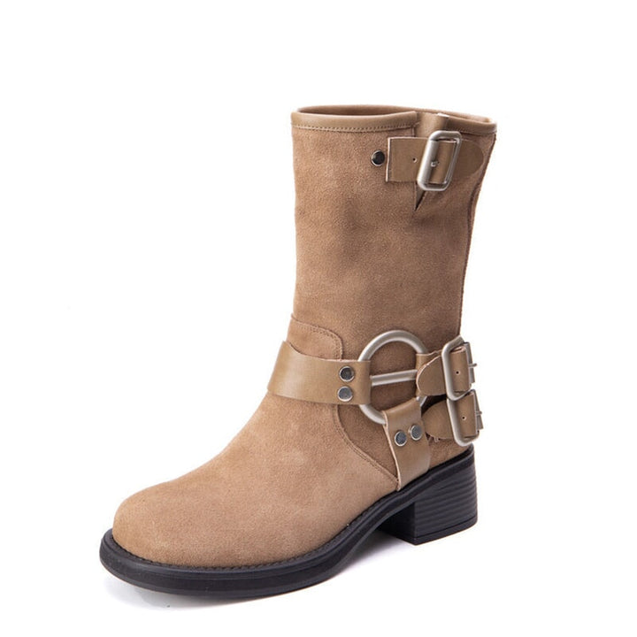 dwarves2627-6 Boots 5.5 Apricot