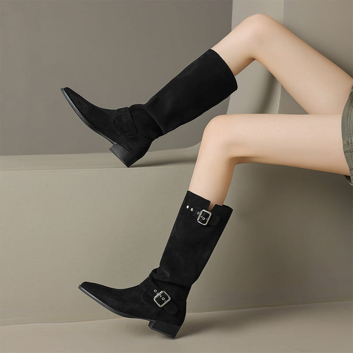 dwarves2628-17 Boots Black Short Plush 5