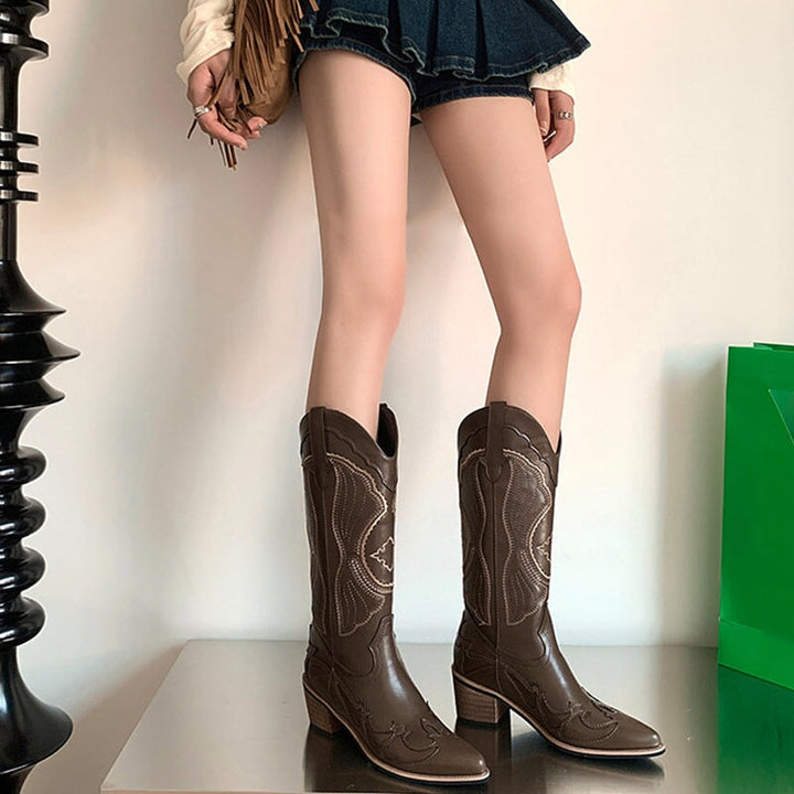 dwarves2630-13 Boots Coffee Short Plush 5.5