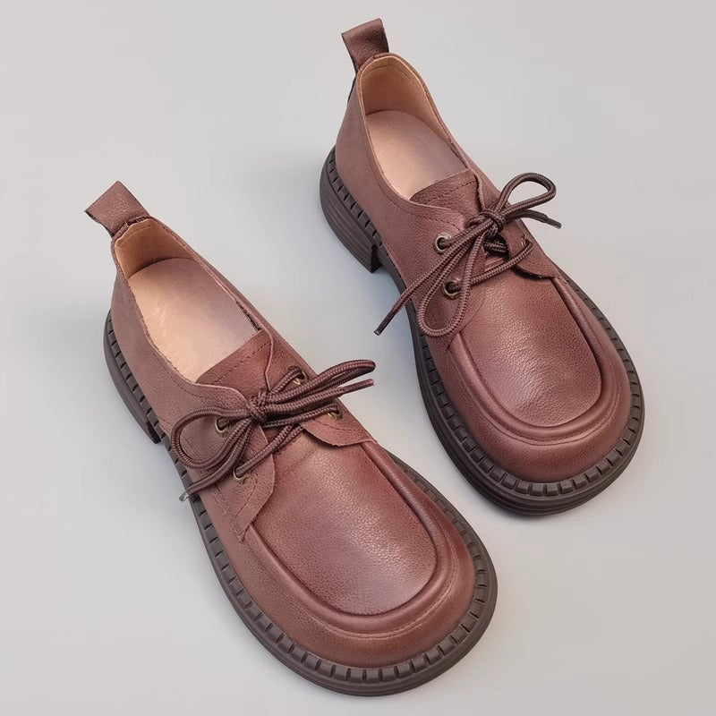 dwarves2637-14 Oxfords &amp; Tie 8.5 Brown