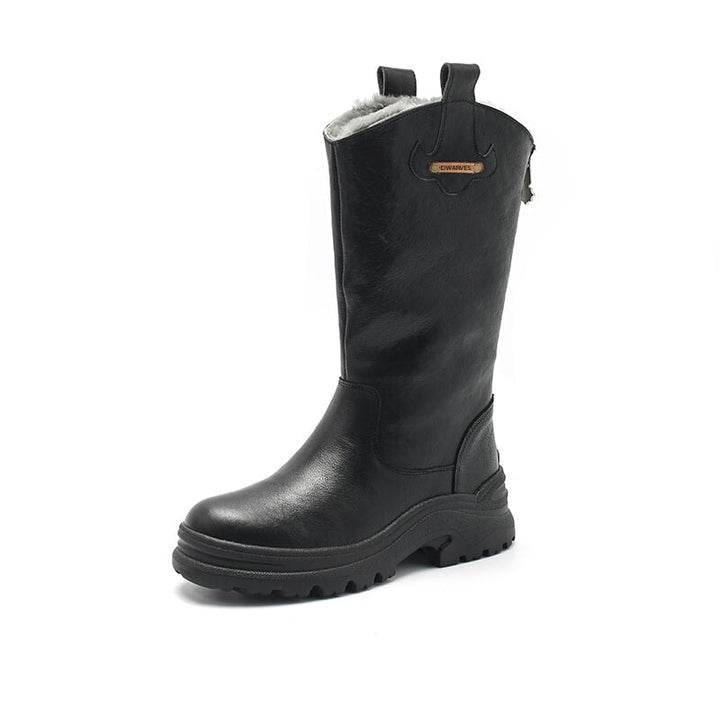 dwarves2651-2 Boots 5.5 Black Shearling Lined