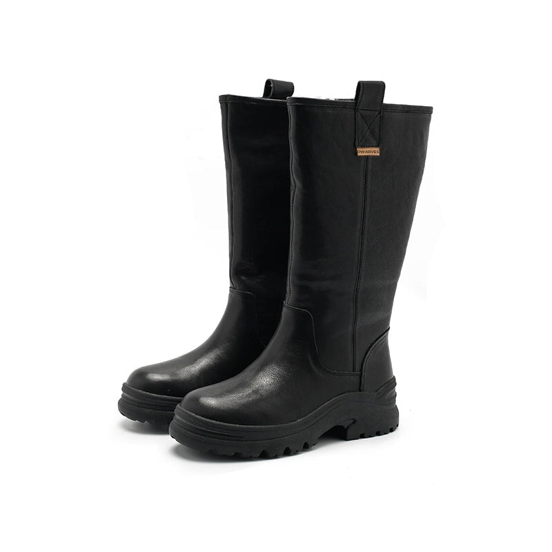 dwarves2657-3 Boots 5.5 Black Shearling Lined