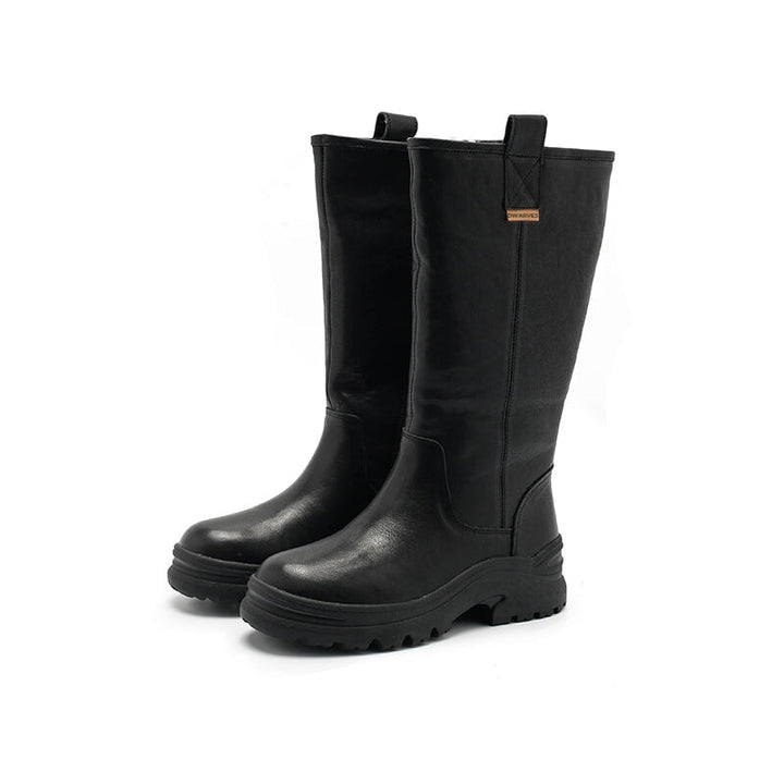dwarves2657-3 Boots 5.5 Black Shearling Lined