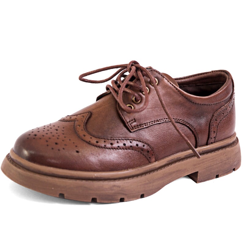dwarves2707-2 Oxfords &amp; Tie 5.5 Brown
