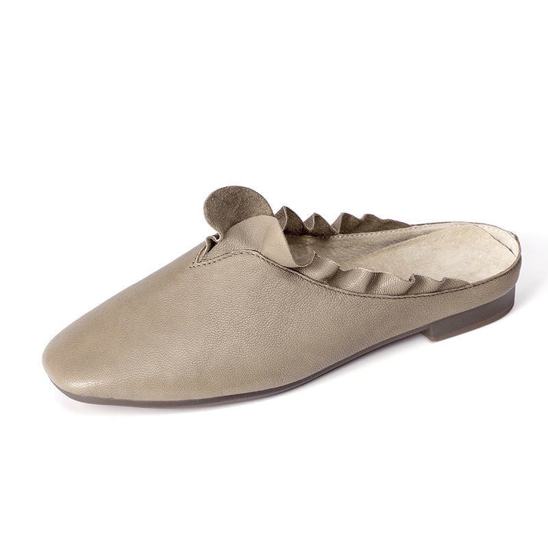 dwarves313-2 Slippers 6 Khaki