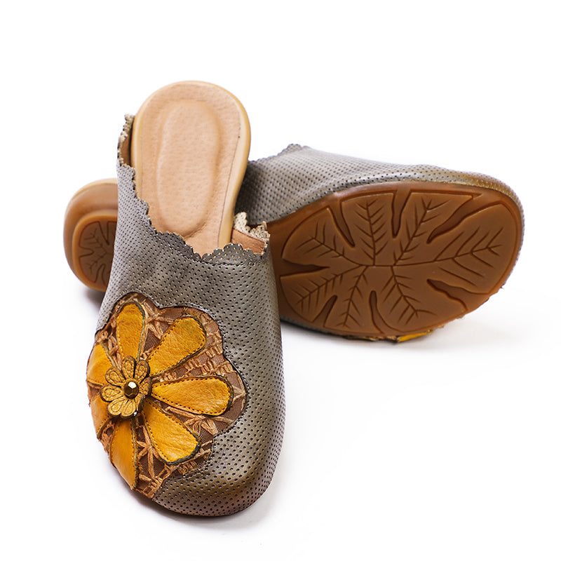 dwarves366-1 Slippers 6 Yellow