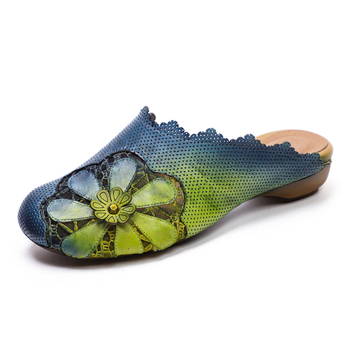 dwarves366-13 Slippers 5.5 Green