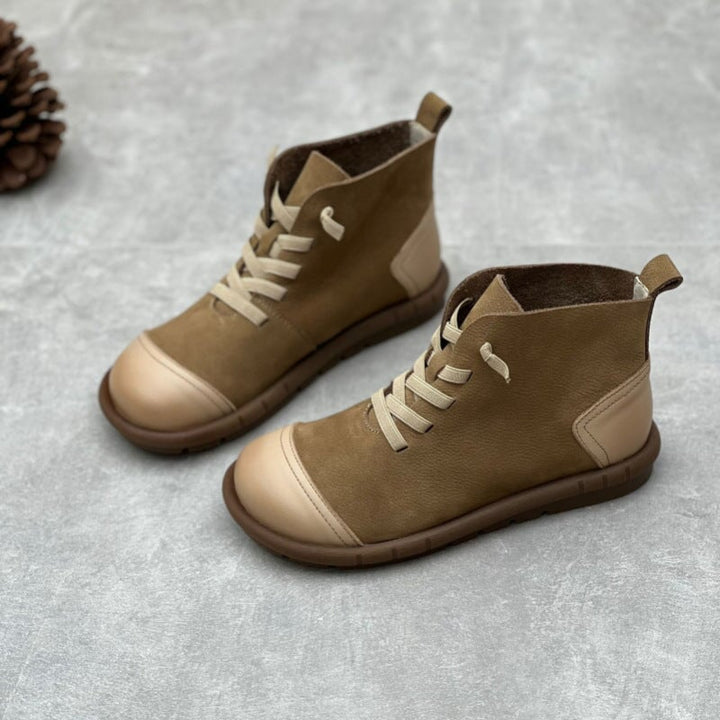 dwarves387-4 Boots 6 Khaki