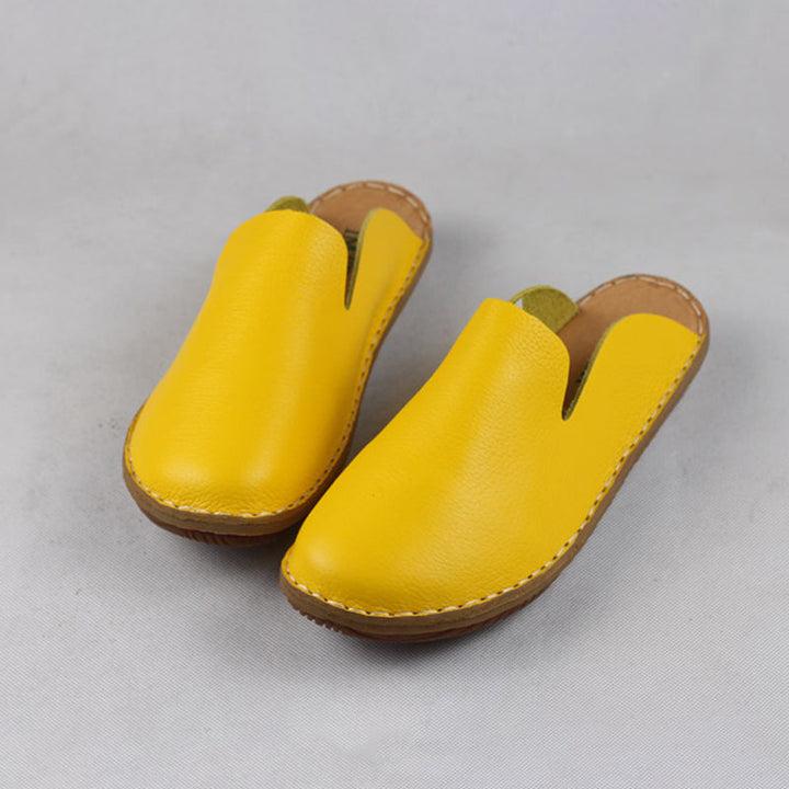 dwarves415-1 Slippers 6 Yellow