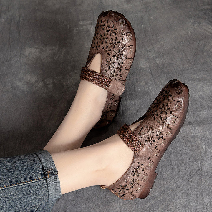 dwarves483-15 Loafers 5.5 Coffee