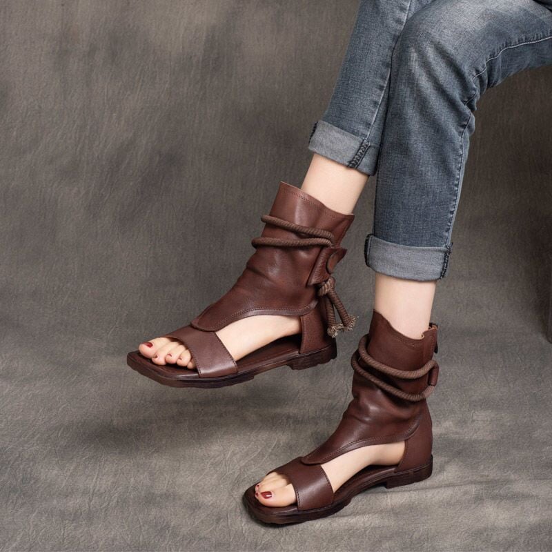 dwarves623-16 Sandals 5.5 Coffee