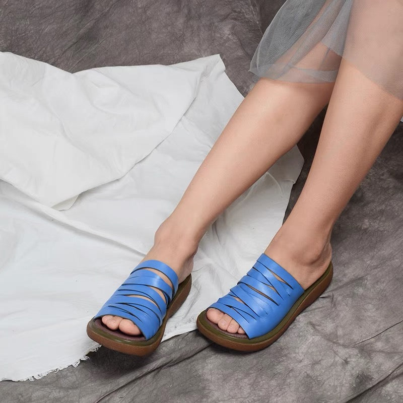 dwarves633-17 Slippers 5.5 Blue