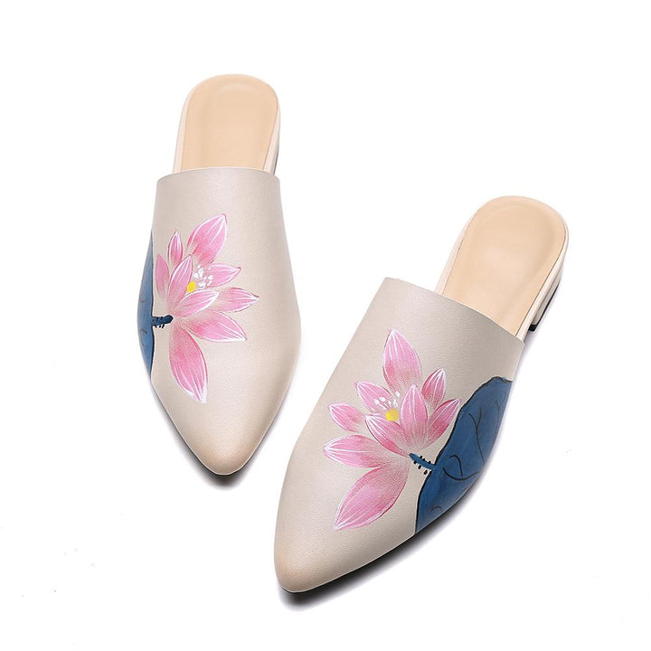 dwarves646-2 Slippers 6 White