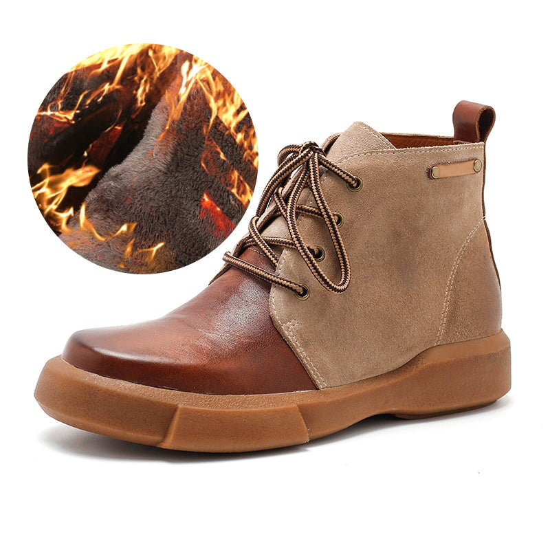 dwarves695-10 Boots 5.5 Coffee Short Plush