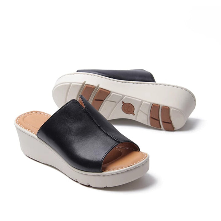 dwarves883-1 slippers 6 Black