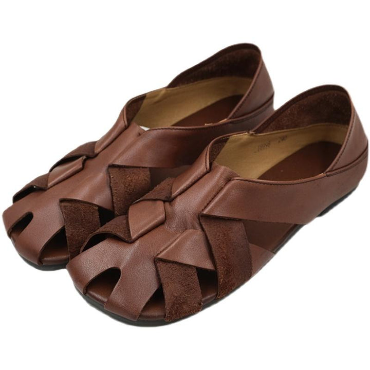 dwarves921-2 Sandals 6 Brown