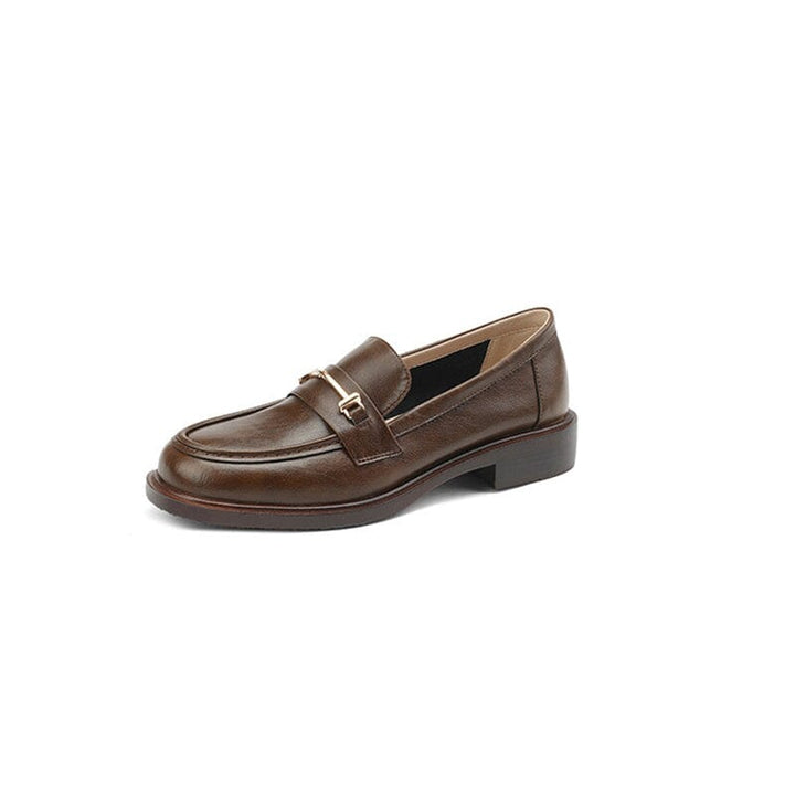 dwarves923-9 Loafers 5.5 Brown