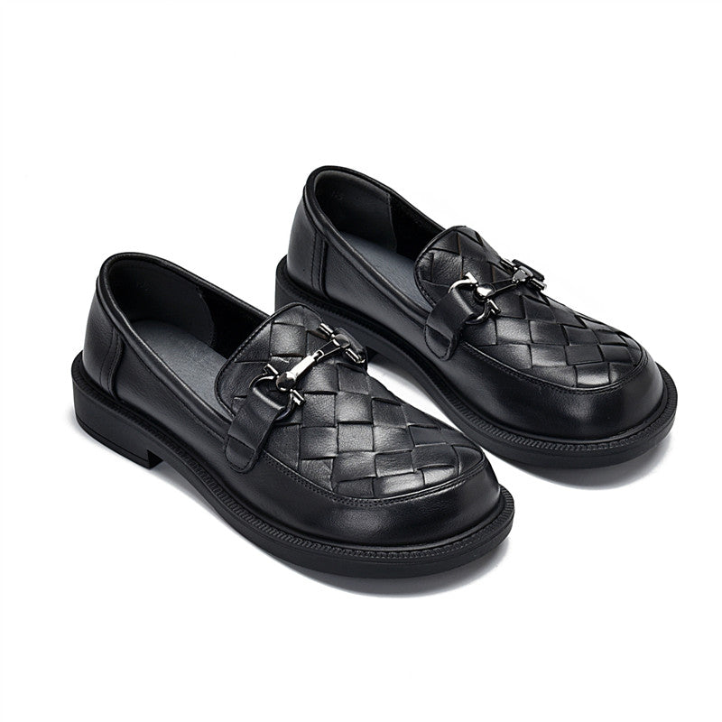 dwarves945-1 Loafers 6 Black