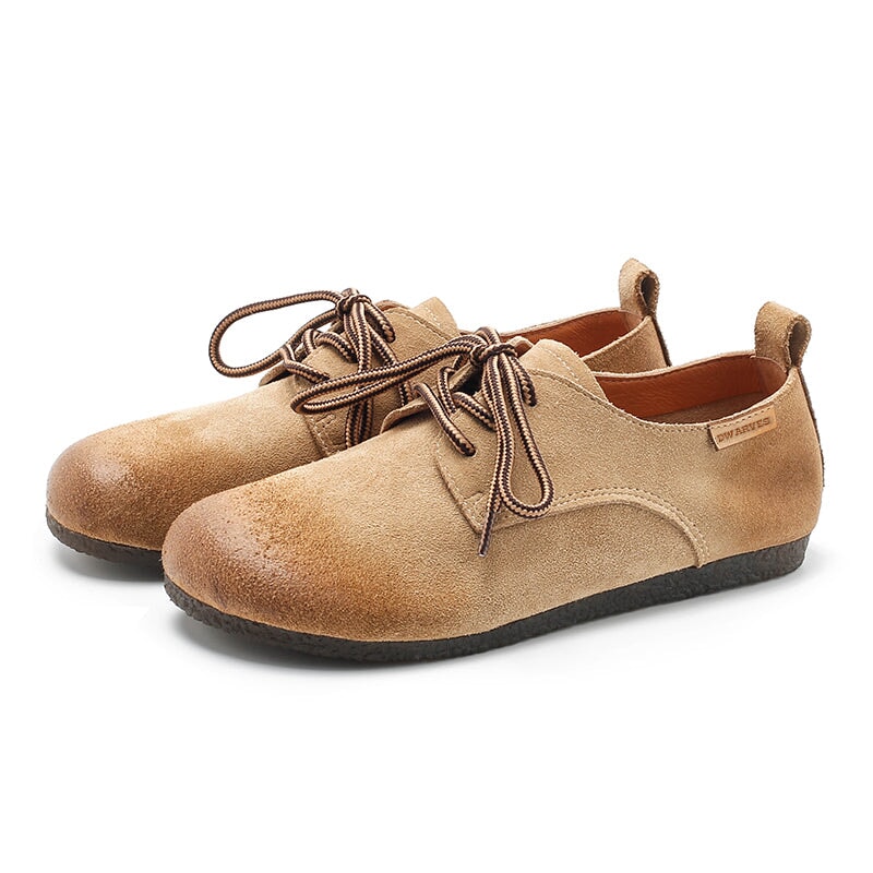 dwarves960-1 Oxfords &amp; Tie 6 Apricot