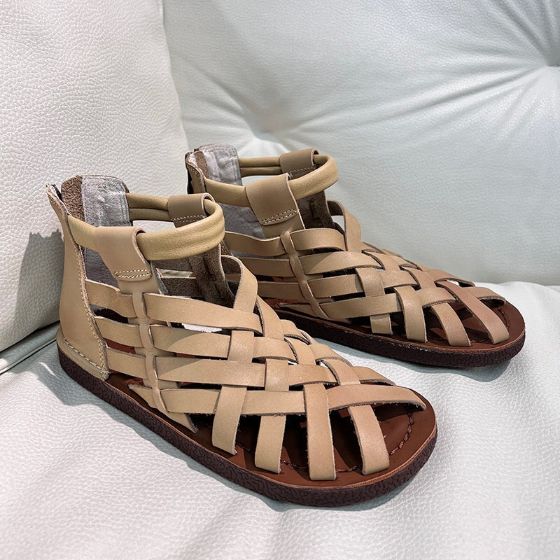 dwarves992-3 Sandals 6 Apricot