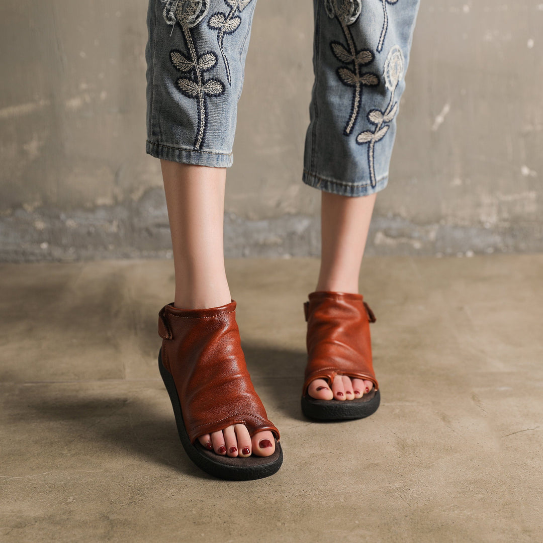 dwarves998-3 Sandals 6 Brown