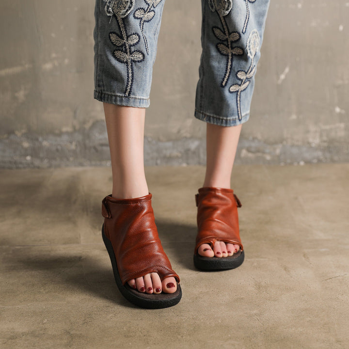 dwarves998-3 Sandals 6 Brown