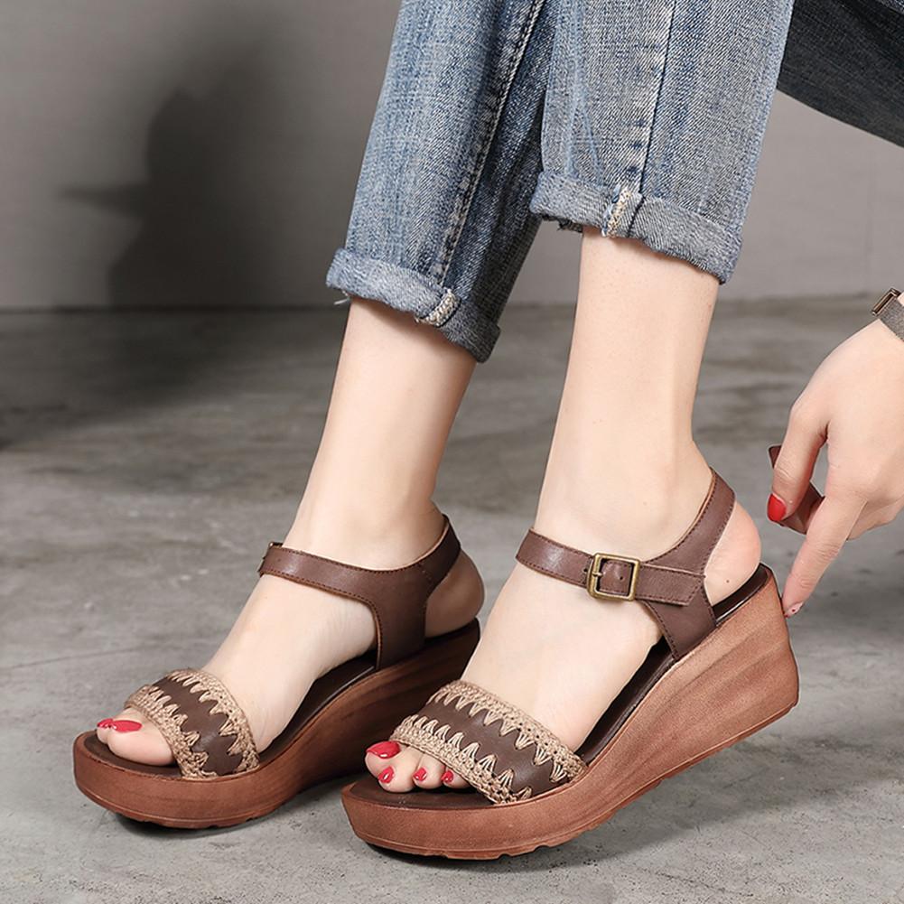 etsy04-1 Sandals 5.5 Coffee