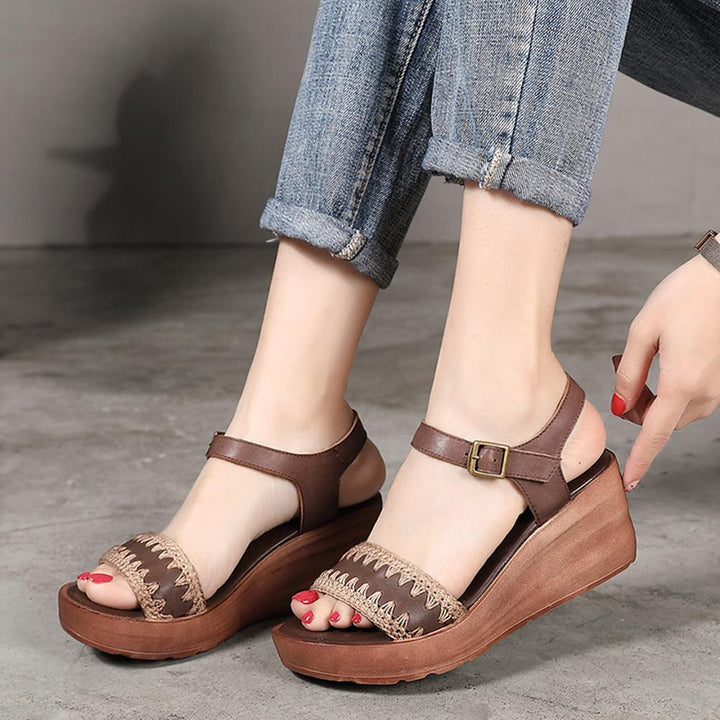 etsy04-1 Sandals 5.5 Coffee