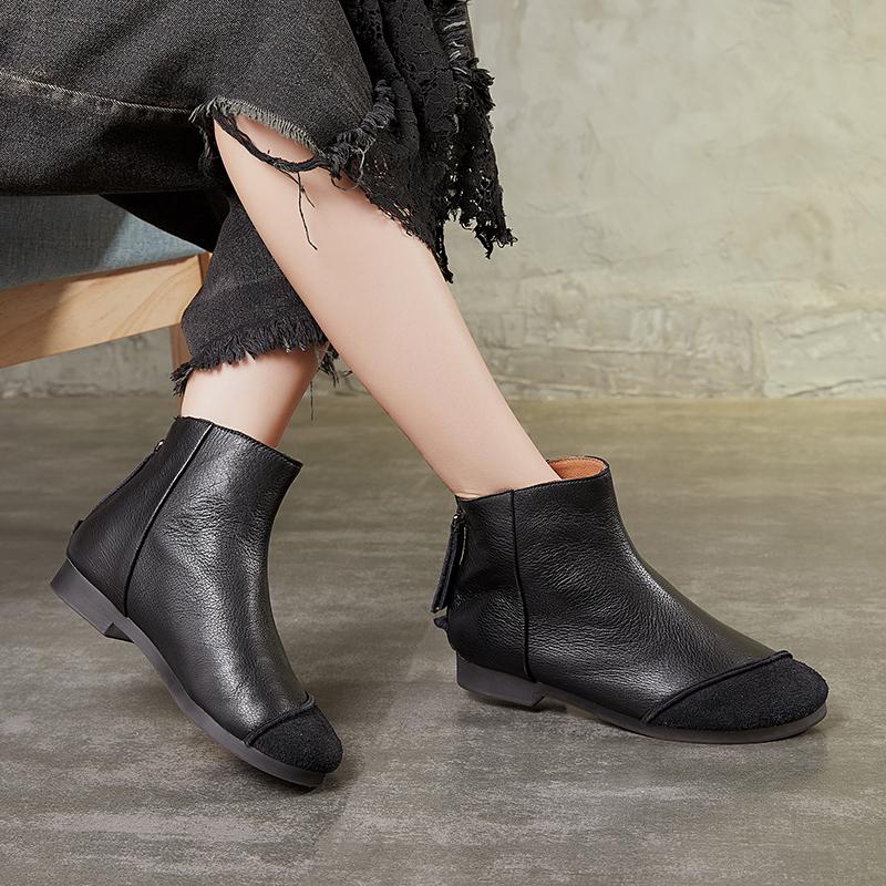 etsy39-23 Boots 8.5 Black