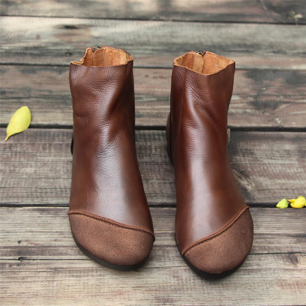 etsy39-24 Boots 8.5 Coffee