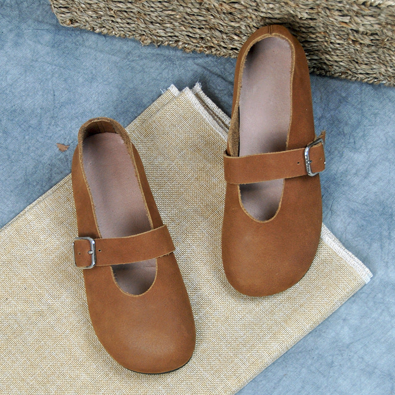 etsy66-22 Mary Jane 5.5 Brown