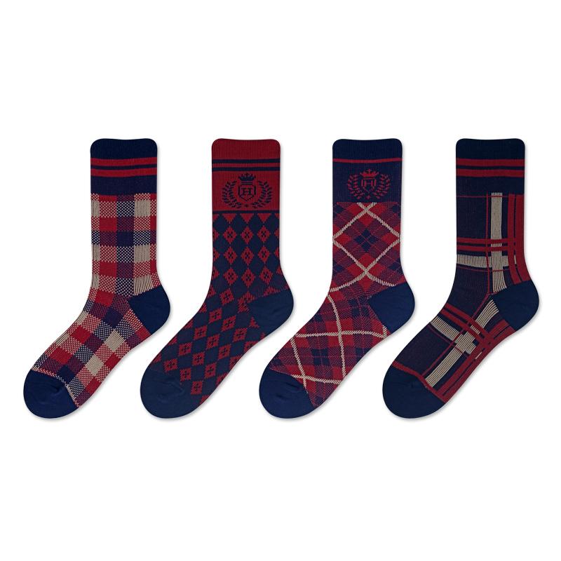 SOCK05-1 One Size 4 Pairs As Photos